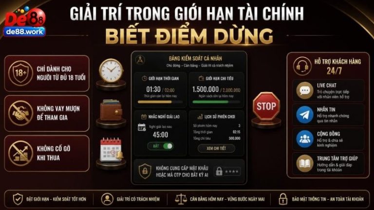 Biết giới hạn khi tham gia giải trí