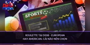 Roulette tại DE88 - European hay American, cái nào nên chọn