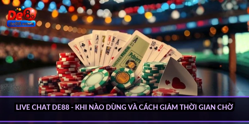 Live chat DE88 - khi nào dùng và cách giảm thời gian chờ